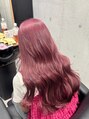 エニーハウ 川口駅東口(Hair & Make anyhow)&nbsp;ピンクカラー可愛いです^_^