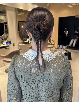 タイトヘアセット