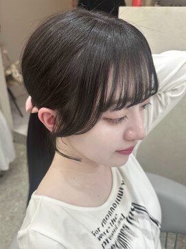 ラルムバイシー 新宿(LARME by Sea) 『Rio』顔周りカット/アイドル前髪/ぱっつん前髪/顔周りレイヤー