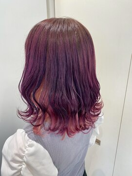 キャパ(CAPA) ピンクバイオレット×オレンジインナー