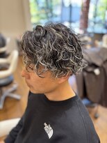 グランド ビューティー ビーズ 緑店(Grand Beauty B's) スパイラルパーマ メッシュ