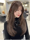 20代30代人気レイヤーカット韓国ヘアーワンホンヘアレイヤーボブ
