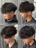 【陸翔限定メンズクーポン】メンズカット+ツイストスパイラルパーマ¥11000