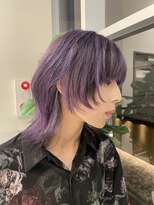 ワイツー 府中(YY)&nbsp;流行りのウルフカット×デザインカラー