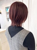キャアリー(Caary)&nbsp;福山市Caaryベリーピンク艶髪暖色チェリーくびれウルフレイヤー