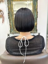 ルネラトーキョー(RUNERA TOKYO) ボブ 黒髪ボブ ミニボブ ぱっつん