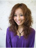 無造作なナチュラルウエーブ