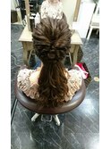 ハーフアップ(ヘアセット)