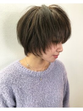 ステア メゾン(stir maison) 肌が綺麗に見えるシースルーショートヘアMAKOTO