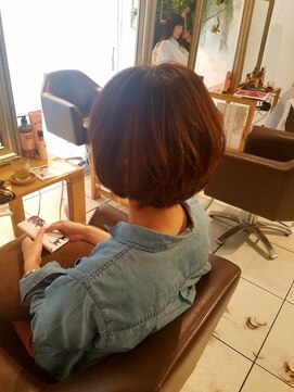 ウィービーパセリ atre川越店(WE BE PARSLEY) ワンカールボブ　担当富樫直樹