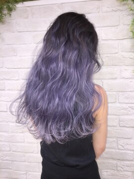 アンククロス 表参道(ANKH CROSS) ブルーシルバーグラデーション