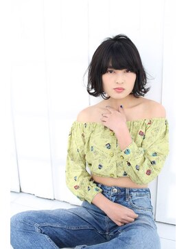 美容室 パルス 静岡鷹匠店(PALS) 外はねショートボブ