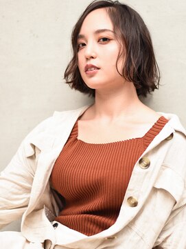 スノッブリコ(snob rico) 【snob rico.】【高槻】ミニボブ×ゆるパーマ