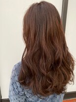 ヘアー イズム アンズー(HAIR ISM ANZU)&nbsp;ナチュラルロング×ナチュラルブラウン