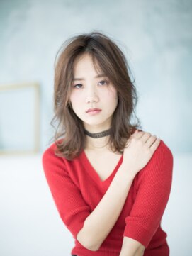 ヘアースペース ラ ルージュ(hair space LA ROUGE) 伸ばしかけミディ