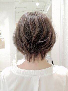 ファイブボックスヘアー 広島(five vox hair) シルバーグレージュ
