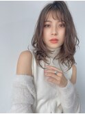大人かわいいゆるふわ愛されヘア◎ヌーディーベージュ