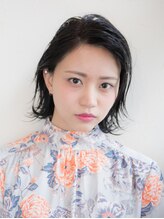 ランブルヘアー(r'Ambl hair) 耳かけ外ハネミディー