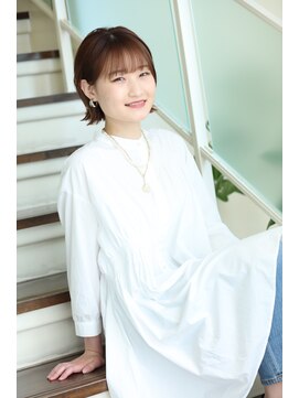 アンヘア(unhair) ナチュラル外ハネボブ