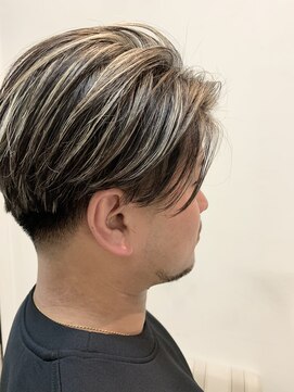 ペネロープ(Penelope) 前下がりセンターパート×コントラストメッシュスタイル担当 RYO