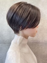 [SORA見藤] 春カラー　カーキグレージュ　ハンサムショート