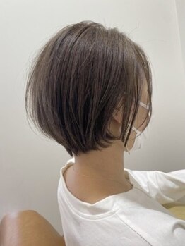 リールヘア 千早店(rire hair)の写真/計算された繊細なカットで女性らしさを表現＊伸びてもまとまりやすく再現性も抜群！[千早] 