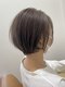 リールヘア 千早店(rire hair)の写真/計算された繊細なカットで女性らしさを表現＊伸びてもまとまりやすく再現性も抜群！[千早] 