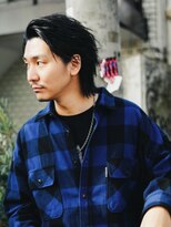 オーシャントーキョー(OCEAN TOKYO) スーツ短髪ツーブロック束感モテる黒髪シークレットパーマ流行