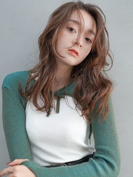 カンナ(Canna) サイドバング/パーマ/ショコラベージュ/髪質改善/TOKIO/20代30代