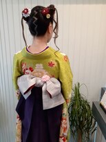 ルリアン(le lien)&nbsp;卒業式　袴着付け＋アップヘアセット