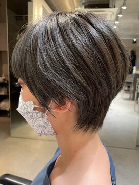 ヘア デザイン リスク(HAIR DESIGN RISK) 【三鷹 RISK 大橋佳菜子】束感ショート
