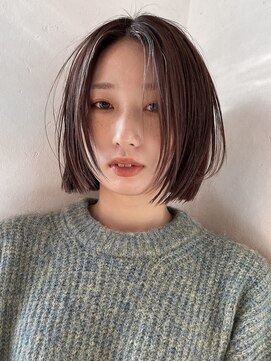 ボコカ(bococa) ボブ/ 暖色ベージュ/ブラウン