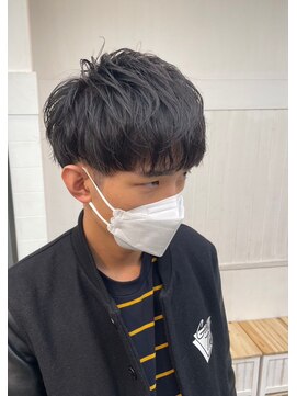 ナンバー アンフィール 渋谷(N° anfeel) 【HIKARU】＠hikaru_cut 束感無造作メンズカット 渋谷/道玄坂