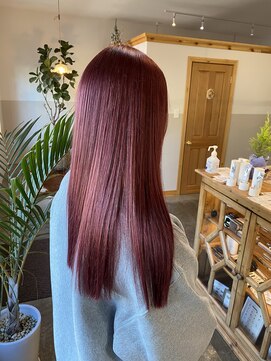 ヘアーデザインサロン スワッグ(Hair design salon SWAG) モーブピンク