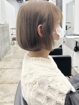 ココ 本八幡(KOKO)&nbsp;#黒髪#小顔#クラゲヘアー#オリーブグレー#ココアベージュ#美髪