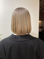 アルボーテルジェ(Art BeAute' ROUGET)&nbsp;ダメージレスなハイトーンボブ＊10代/20代/30代/40代