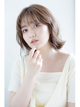 サラジュ 梅田店(SARAJU) saraju イシヅ　肩上ボブ☆ベージュカラー