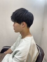 ソイクフ 高田馬場店(SOY-KUFU)&nbsp;MEN'S HAIRアッシュブラック束感ショート