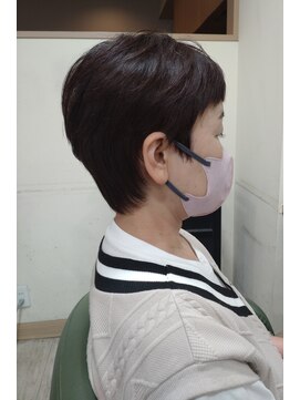 アエラス(Aeolus) オーガニックカラーピンクブラウン　ショート