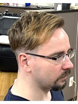 ニューグレート メンズ刈上げツーブロック ビジネスベリーショート