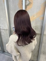 エトバイイオエ(et by ioe)&nbsp;黒髪/ボブルフ/ネビージュ/小顔/ワンレン/髪質改善/グレージュ