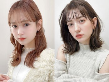 レア 表参道(L'ea)の写真/韓国アイドル風のレイヤースタイルや、うるツヤストレートが大人気♪初めての髪質改善体験クーポンも好評♪