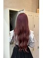 アンジェリカ 天理店(ANGELICA)&nbsp;2回以上のブリーチでできるピンクカラーです！