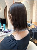【北澤華】シースルー前髪こなれミディボブ