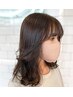 骨格矯正小顔カット+艶カラー+復元トリートメント ￥7,920