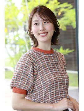 ディーヘア(d'hair) 外ハネセミカジュアル