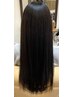 前髪カット+顔周り縮毛矯正￥9900