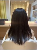 黒髪×トリートメント