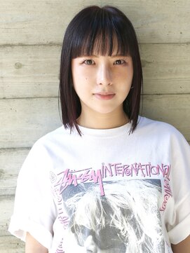 バース(BIRTH) 天神【BIRTH】オン眉切りっぱなしワンレンボブ