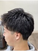 スパイキーショート、ニュアンスパーマ